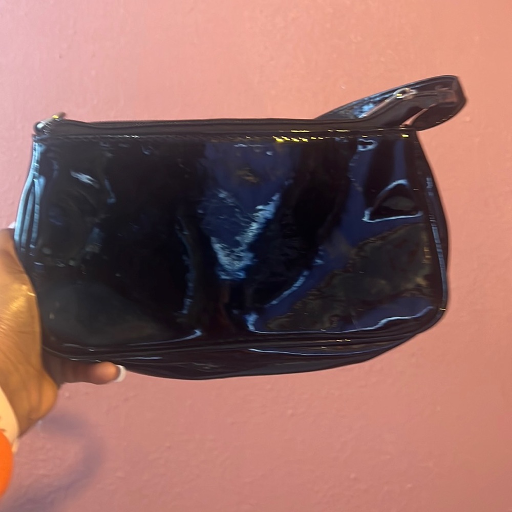 Black shoulder purse
